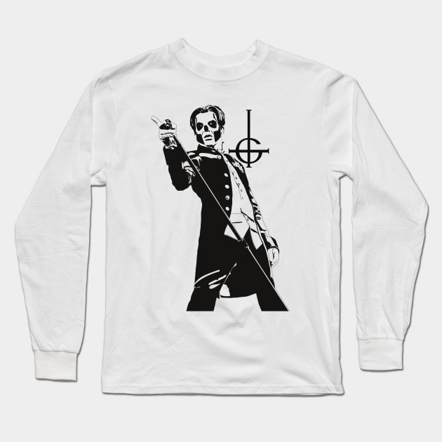 Ghost Band / Tobias Forge Long Sleeve T-Shirt by OFive